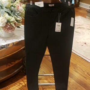 Nwt 32 Kensie Black jeans black Pants like leather